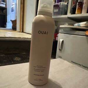 OUAI Super Dry Shampoo in Beige Bottle